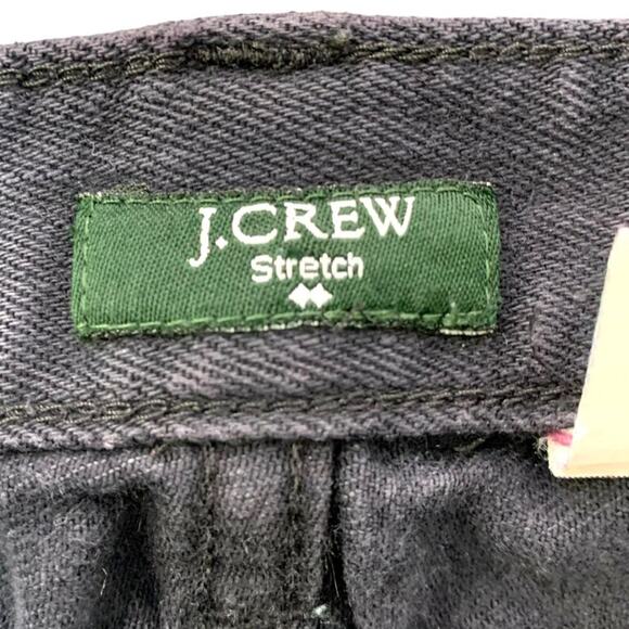 J Crew Factory Women's Size 30 Toothpick Jeans Black Skinny Mid Rise - Picture 5 of 9